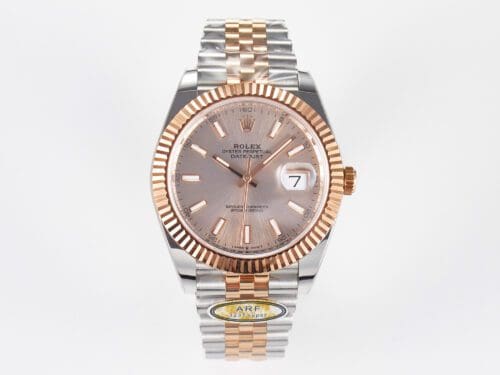 DateJust 36 SS 126281 VSF 1:1 Best Edition 904L Steel RG Roman Dial on Jubilee Bracelet VS3235